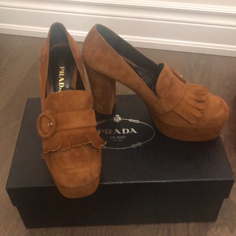 Prada Retro Pumps Size 9.5
